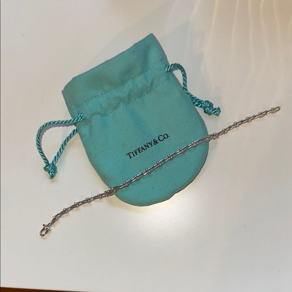 Tiffany & Co. Silver Bracelet with Pouch